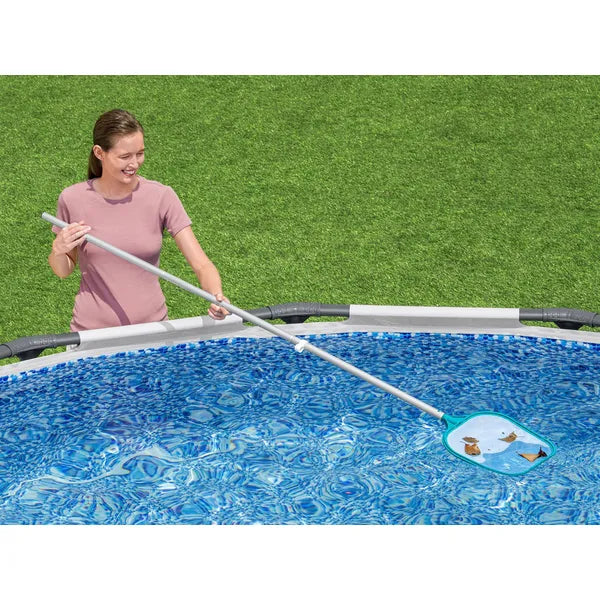 Bestway 58013 medencetisztító készlet alumínium rúddal, hálóval, porszívóval