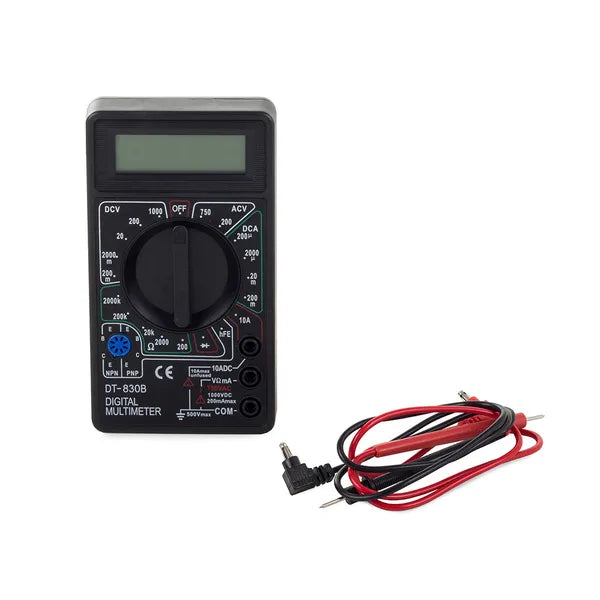 Digitális multiméter LCD kijelzővel, AC/DC 1000V, 10A, CAT III