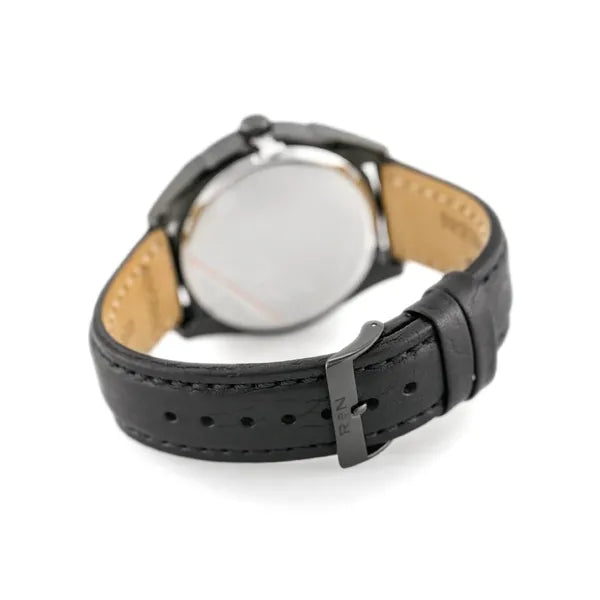 Férfi karóra Rubicon RNCD69, Miyota kvarc, 43 mm, WR50, bőr szíj