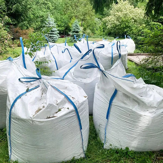 Springos polipropilén big bag 900 l, 1000 kg teherbírás, 92×92×100 cm