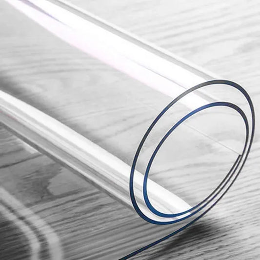 Öntapadós áttetsző bútorvédő PVC fólia 45×30 cm, 2 db + 10 átlátszó akasztó
