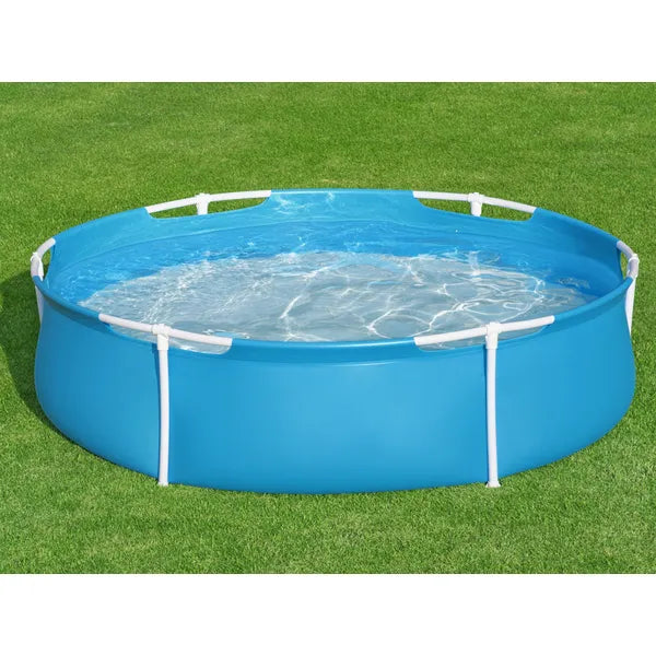 Gyermek fémvázas medence, 152×38 cm, 580 l, kék, Bestway