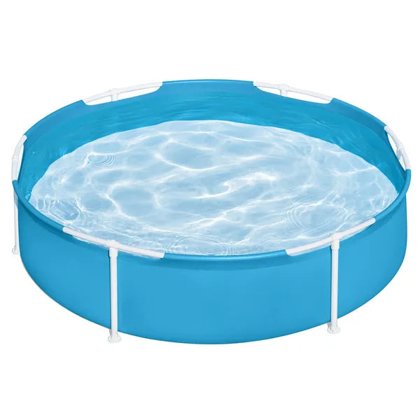Gyermek fémvázas medence, 152×38 cm, 580 l, kék, Bestway