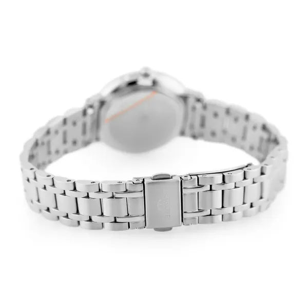 Bisset női karóra, 32 mm, rozsdamentes acél, ezüst/fehér