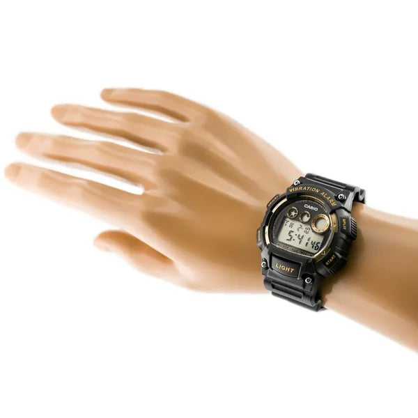 Casio W-735H-1A2V férfi digitális sportóra, Super Illuminator, WR100