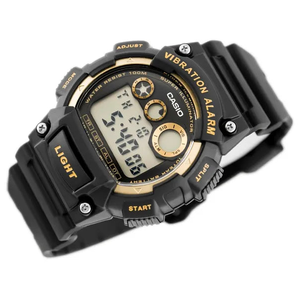 Casio W-735H-1A2V férfi digitális sportóra, Super Illuminator, WR100