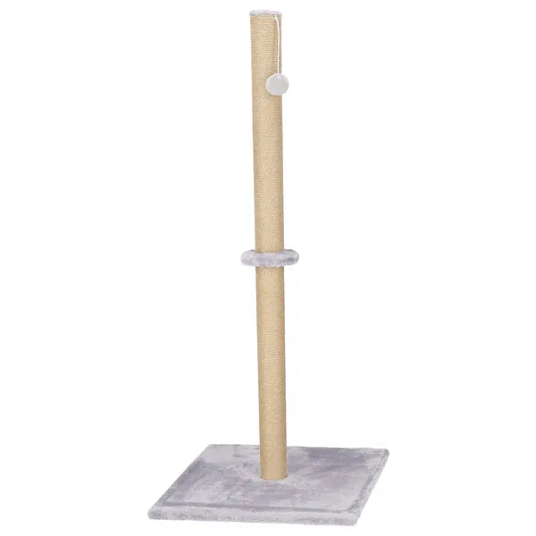 Springos macskabútor kaparófa, 103 cm, 50×50 cm, barna/szürke, játékkal
