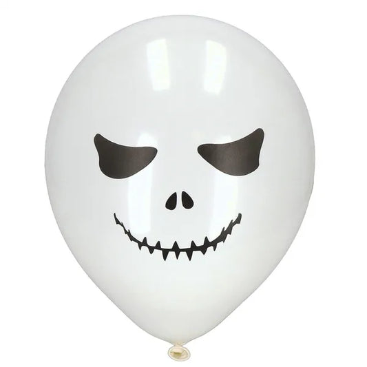 Halloween dekorációs készlet, 38 részes latex lufikkal és függönnyel