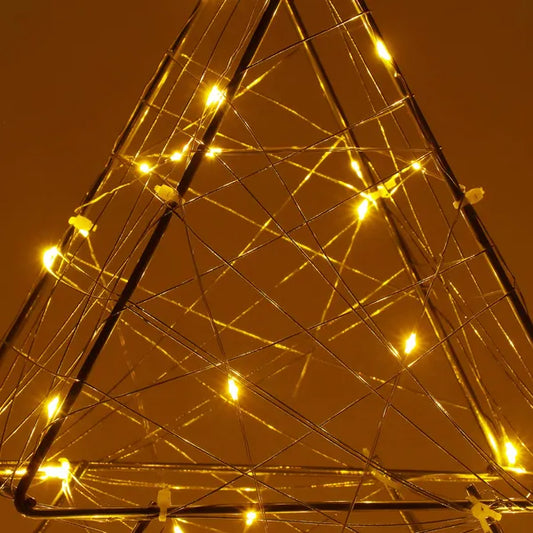 Elemes beltéri fénydekoráció 100 meleg fehér LED, 60 cm, IP20
