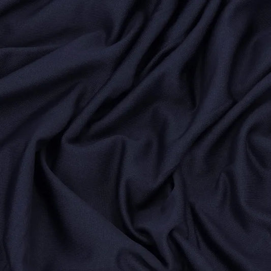 Univerzális rugalmas székhuzat, sötétkék, poliészter-spandex