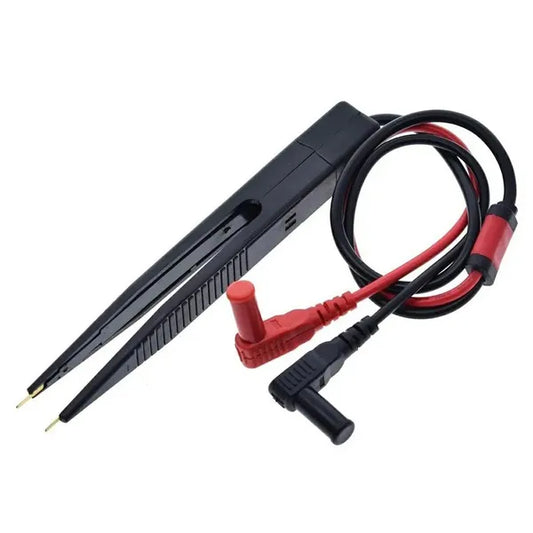 SMD mérő pálcás csipesz vezetékes, krokodil adapter, 1000V 10A, 50 cm