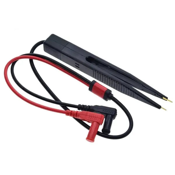 SMD mérő pálcás csipesz vezetékes, krokodil adapter, 1000V 10A, 50 cm