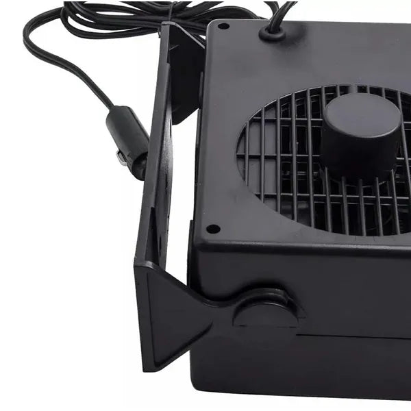 Autós fűtőventilátor PTC, 12V 300W, hűt/fűt, szivargyújtós, fekete
