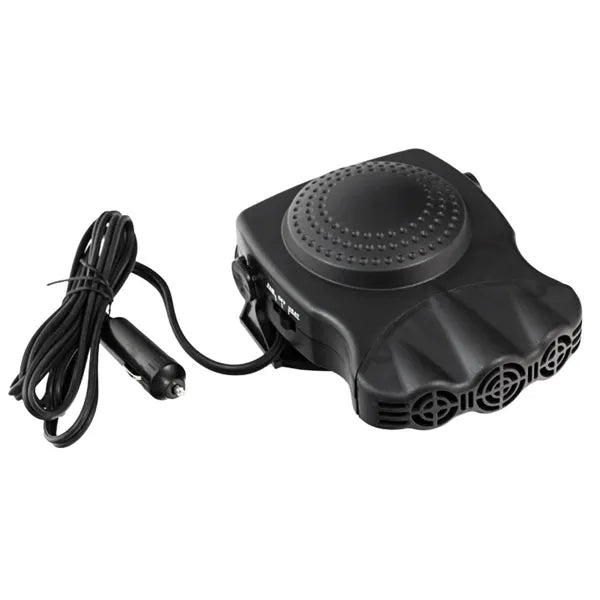 Autós PTC termoventilátor, 12 V, 150 W, fűtés/hűtés, túlmelegedés-védelem