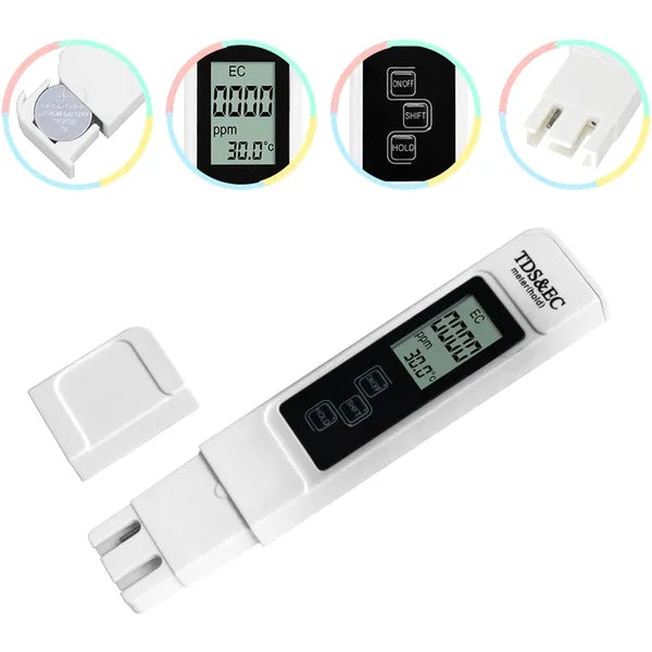 Vízminőség teszter pro - lcd kijelzővel