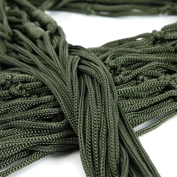 Zsinóros kerti függőágy, nylon, 200x80 cm, 100 kg teherbírás
