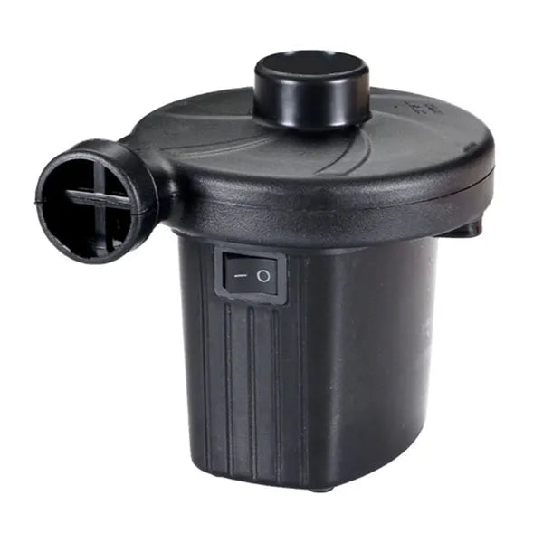 Multifunkciós elektromos pumpa 12v/230v autós és hálózati adapterrel, 3 cserélhető fejjel, 50 W, fekete