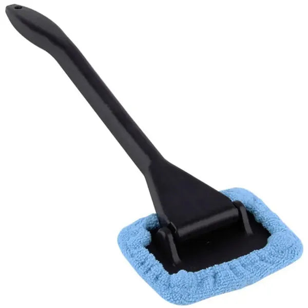 Univerzális mikroszálas ablaktisztító forgó fejjel, 34 cm nyél