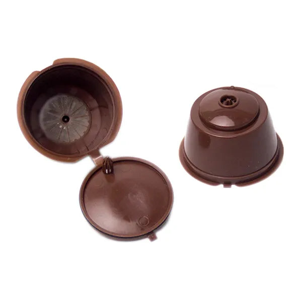 5 db újratölthető kávékapszula szett Dolce Gusto gépekhez, kanállal