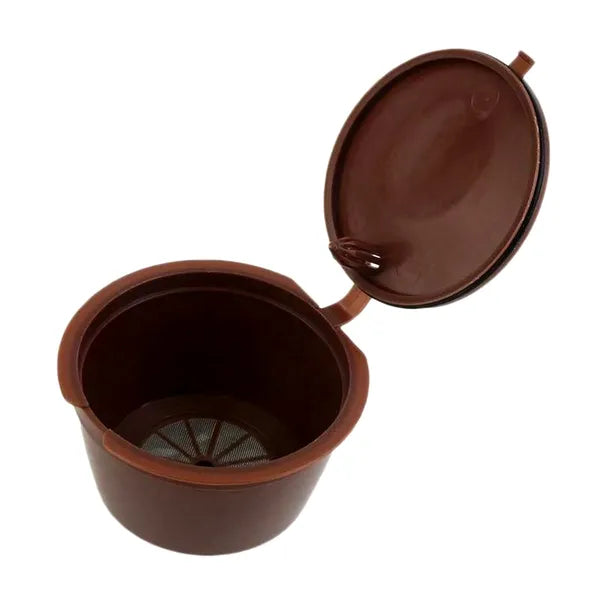 5 db újratölthető kávékapszula szett Dolce Gusto gépekhez, kanállal