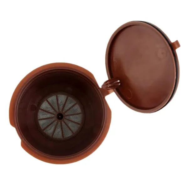 5 db újratölthető kávékapszula szett Dolce Gusto gépekhez, kanállal