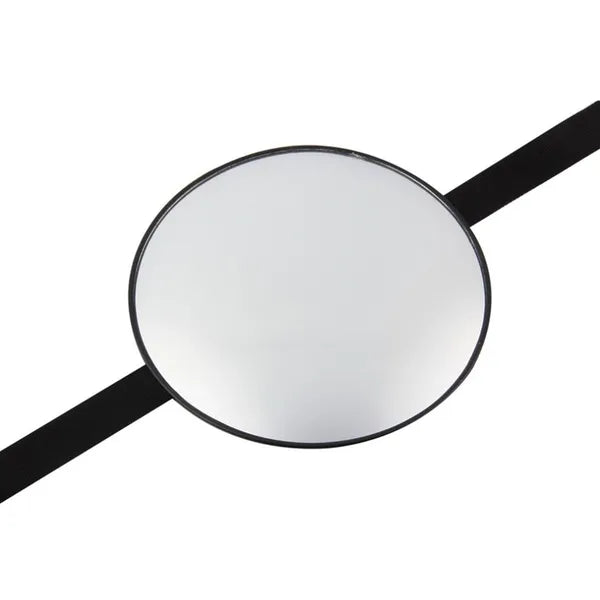 Autós gyermekmegfigyelő tükör fejtámlára, 170 mm, fekete