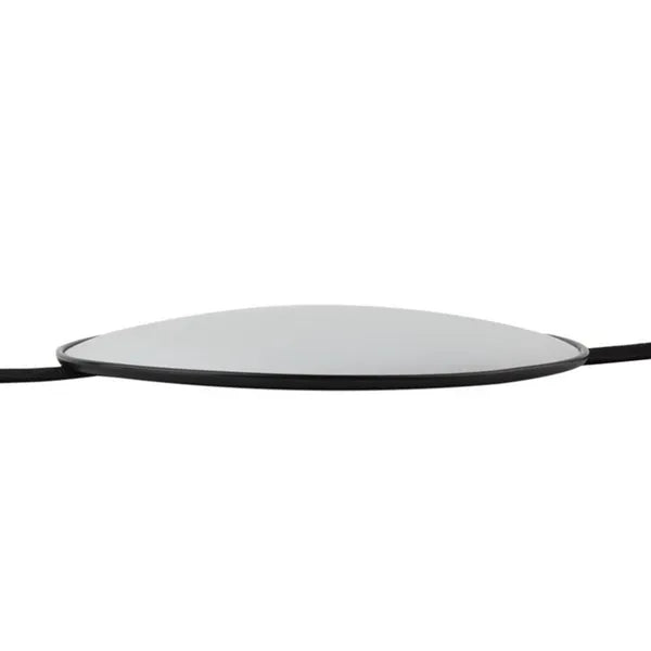 Autós gyermekmegfigyelő tükör fejtámlára, 170 mm, fekete