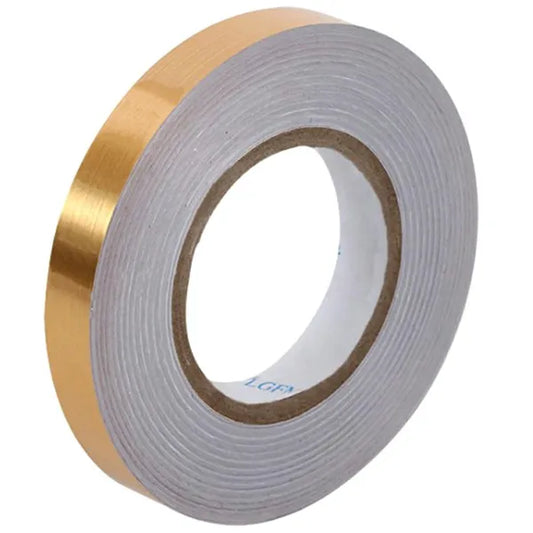 Öntapadó arany díszszalag 2 cm x 50 m, lakás- és hobbi dekor