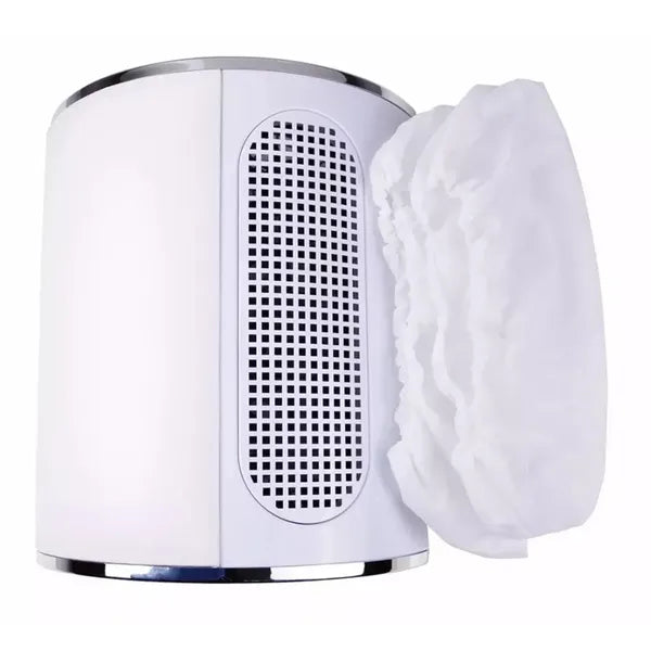 AG626A manikűr porelszívó, 3 ventilátorral, fehér, asztali