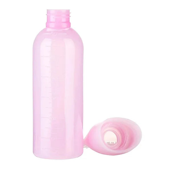 Fésűs festék és hajápoló applikátor, üveg, 150ml, rózsaszín
