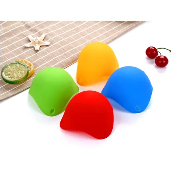 4 db élelmiszeripari szilikon tojásfőző forma, gőzöléshez, 10 cm