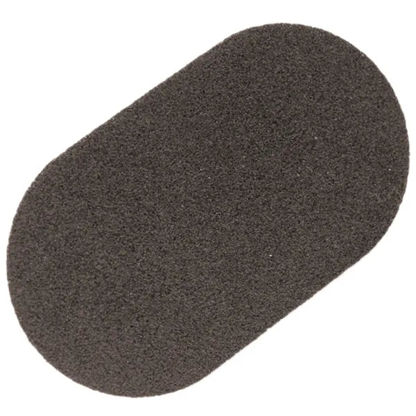 Ergonomikus edényszivacs fogantyúval, 14×8×1,2 cm, fekete/szürke