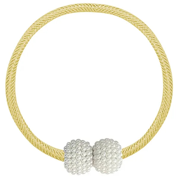 Arany mágneses függönykapocs 47cm