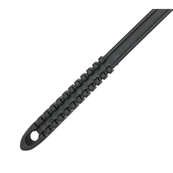 3 az 1-ben grillrács és grill tisztító kefe kaparóval, 36 cm, fekete