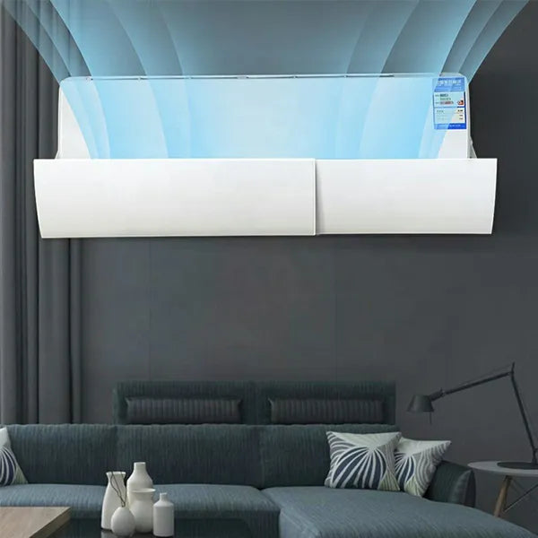 Állítható klíma légterelő, split beltéri egységhez, 56–108 cm, fehér