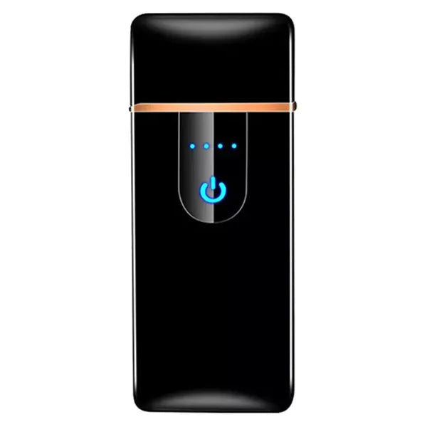 Elektromos USB-s izzógyújtó, fekete, automatikus kikapcsolás