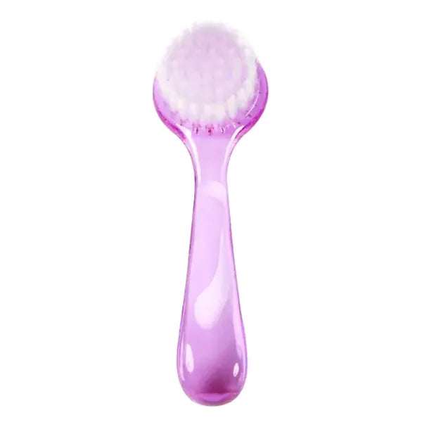 Antisztatikus körömkefe manikűr és pedikűr, lila, nylon sörte, 12,5 cm