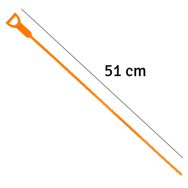 Hajlékony háztartási lefolyótisztító, 51 cm