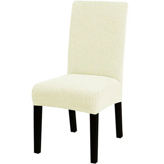 Ecru rugalmas, velúrhatású székhuzat 48–62 cm-ig