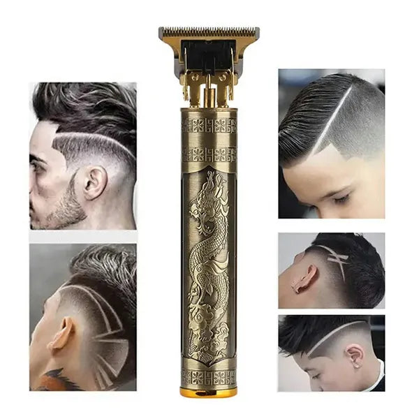 Arany haj- és szakállvágó, akkus, 0–4 mm, 4 fésű, USB, 120 perc