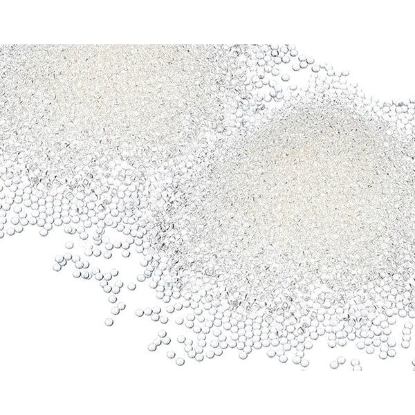 Átlátszó hidrogel gyöngyök növényeknek, 10000 db (1,5–11 mm)
