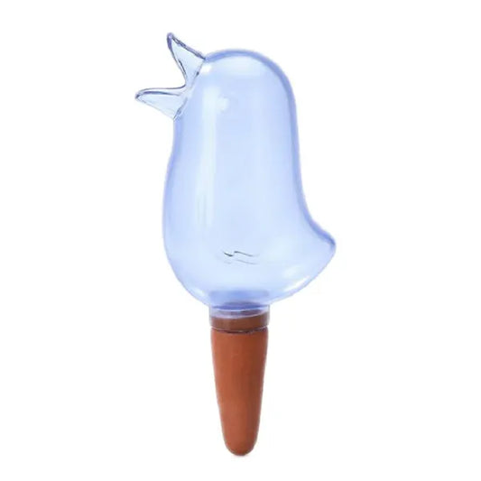Önöntöző madár alakú viráglocsoló, 80 ml, kék, 16,6 cm