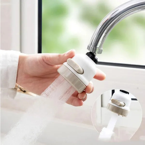 Víztakarékos 3 az 1-ben konyhai perlátor adapter, 360° forgatható, M22/M24