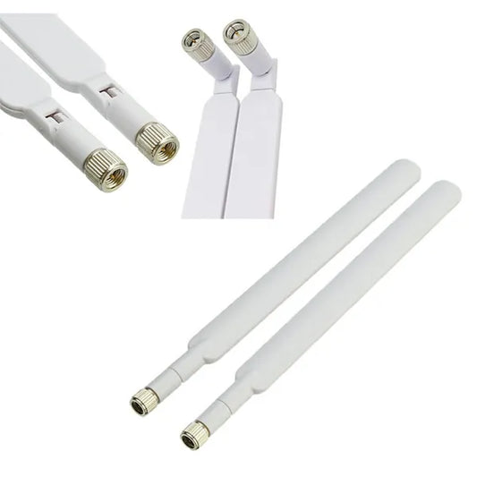 Beltéri LTE antenna készlet, 2 db, SMA csatlakozó, 8 dBi, fehér