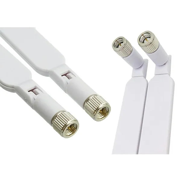 Beltéri LTE antenna készlet, 2 db, SMA csatlakozó, 8 dBi, fehér