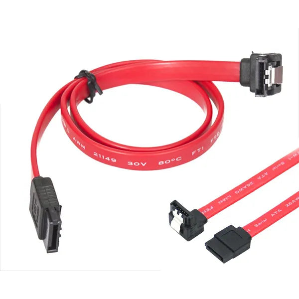 SATA III 45 cm derékszögű adatkábel 6 Gb/s, rózsaszín