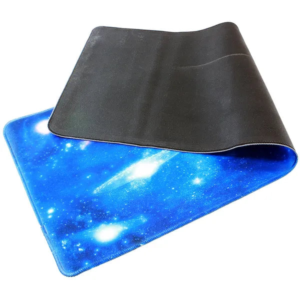 Gamer csúszásmentes billentyűzet- és egérpad, 80×30 cm, csillagos mintával