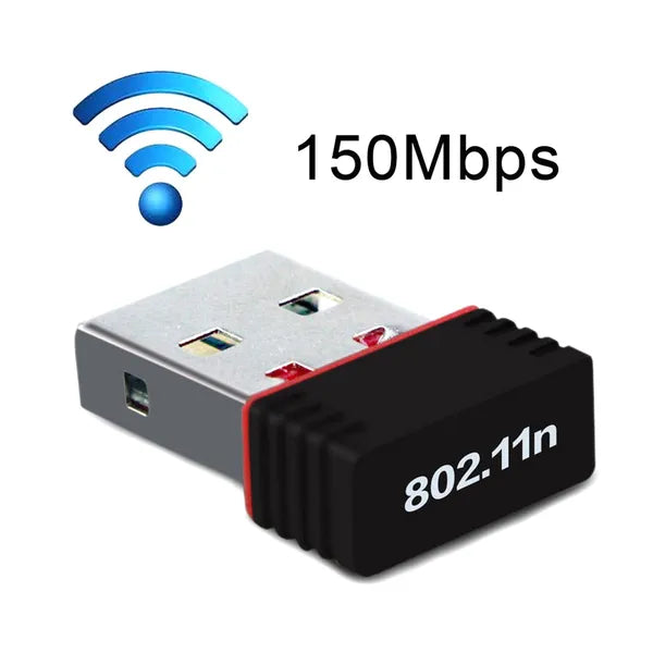 USB Wi-Fi adapter 150 Mbps, 802.11n, mini méretű Realtek