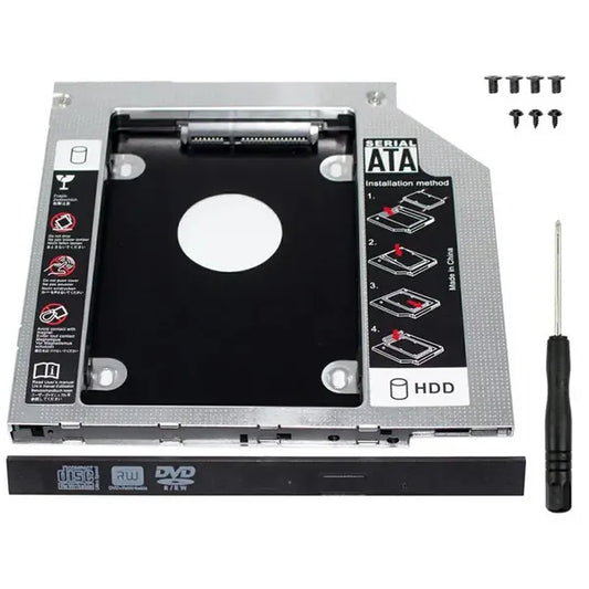 2,5" SATA HDD/SSD adapter notebookhoz, 9,5 mm