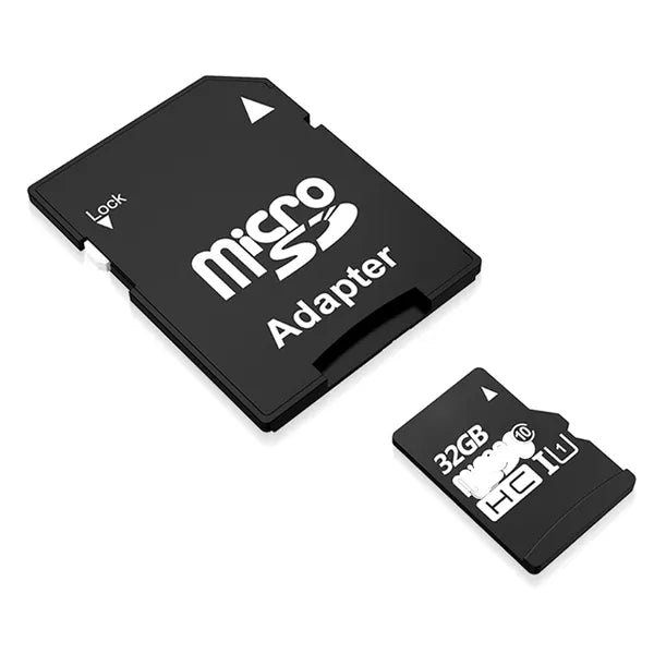 MicroSD/microSDHC–SD/SDHC adapter, írásvédelmi kapcsoló, fekete